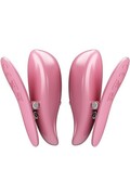 Pinze per Capezzoli Pretty Love BI-300036W - 10 Modalità Vibrazione con Telecomando
