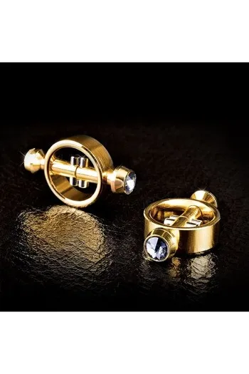 Luxury Magnetic Nipple Clamps - Premium Steel Erotic Jewelry