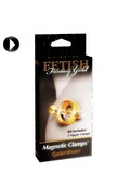 Pinze Magnetiche per Capezzoli di Lusso - Gioielli Erotici in Acciaio
