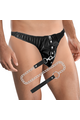 Darkness Underwear con Catena di Sottomissione - Resistente e Sicuro per Giochi Intensi