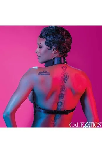 Multi Chain Collar Harness Euphoria | Luxury Fetish Fashion | CalExotics