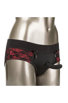 Scandal Crotchless Pegging Panty Set () - Bring Your Wildest Fantasies to Life