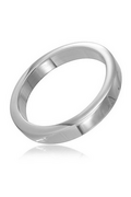 Surgical Steel Cock Ring - Hypoallergenic, Enhances Erection & Delays Ejaculation