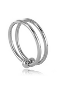 Double Steel Cock Ring - Enhance Erection and Pleasure