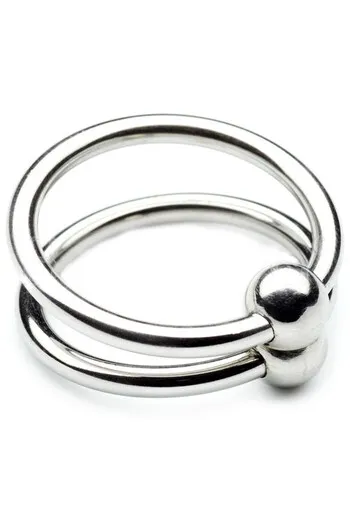 Double Steel Cock Ring - Enhance Your Pleasure