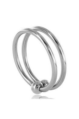 Double Steel Cock Ring - Enhance Erection and Orgasm