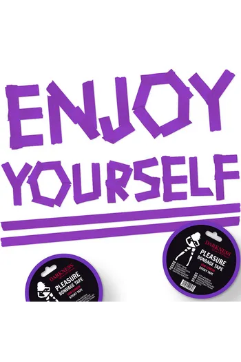 Darkness Bondage Tape: Adhesive Restraint for BDSM Play