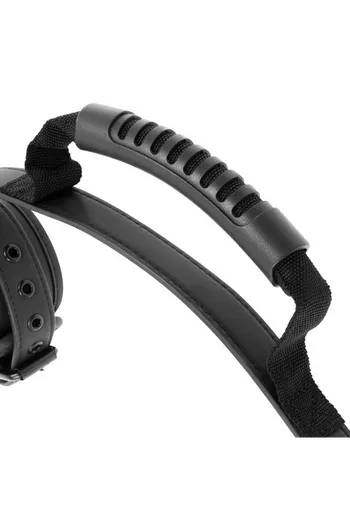 FETISH SUBMISIVE: Vegan Leather BDSM Cuffs with Nickel-Free Metal