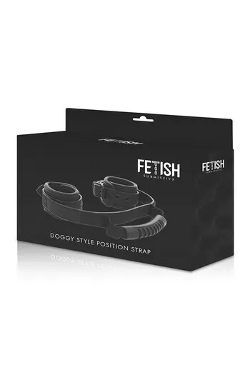 FETISH SUBMISIVE: Vegan Leather BDSM Cuffs with Nickel-Free Metal