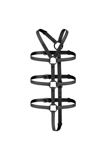Adjustable Torso and Arm Restraint Harness by FETISH SUBMISSIVE | Safe BDSM Gear