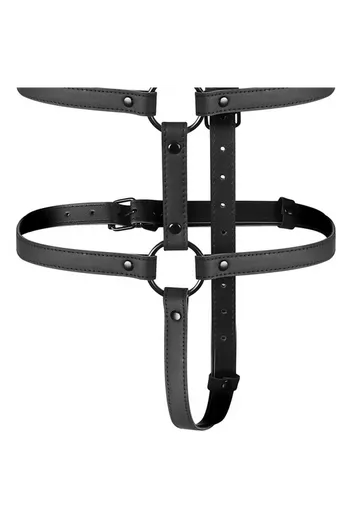 Adjustable Torso and Arm Restraint Harness by FETISH SUBMISSIVE | Safe BDSM Gear