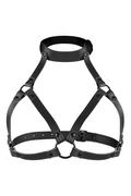 FETISH SUBMISSIVE: Arnese di Fissaggio Regolabile per Petto e Collo | BDSM Premium