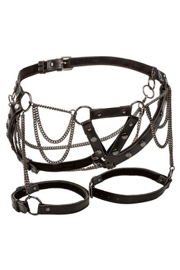Euphoria Collection Thigh Harness With Chains - Bold Sensuality & Edgy Style