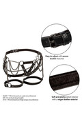 Euphoria Collection Thigh Harness With Chains - Sensualità Audace e Stile Atrevido