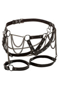 Euphoria Plus Size Thigh Harness With Chains Collection - Bold Elegance