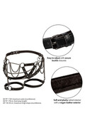 Colezione Euphoria Plus Size Thigh Harness With Chains - Eleganza Audace