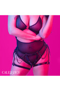 Colezione Euphoria Plus Size Thigh Harness With Chains - Eleganza Audace