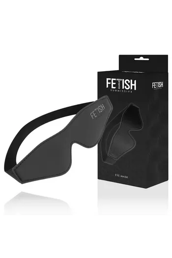 Fetish Submissive Vegan Leather Mask - Perfect for BDSM Play