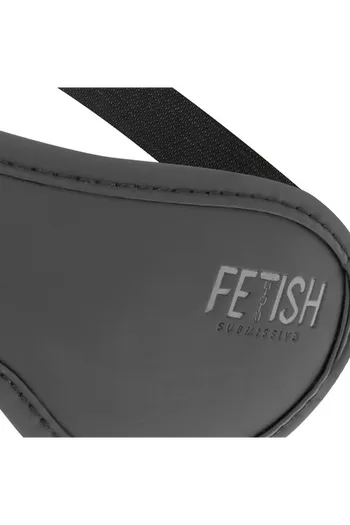 Maschera Fetish Submissive in Pelle Vegana - Perfetta per Giochi BDSM
