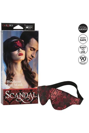 Scandal® Blackout Sleep Mask - Sensory Play & Restful Sleep | CalExotics