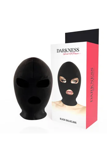 Premium Spandex Hood/Mask - Darkness | Perfect for Fetish & BDSM Exploration