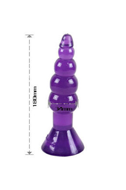 Anal Plug in Gelatin - Comfortable & Safe for Progressive Stretching