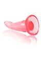 Plug Anale in Gelatina con Ventosa - Comfort e Stimolazione
