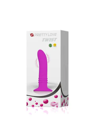 Pretty Love Plug Vibrator - Silicone Anal Plug with 10 Speeds