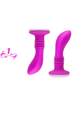Booty Passion Vibrator - Silicone Anal Plug with 10 Vibration Speeds