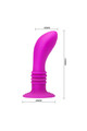 Booty Passion Vibrator - Silicone Anal Plug with 10 Vibration Speeds