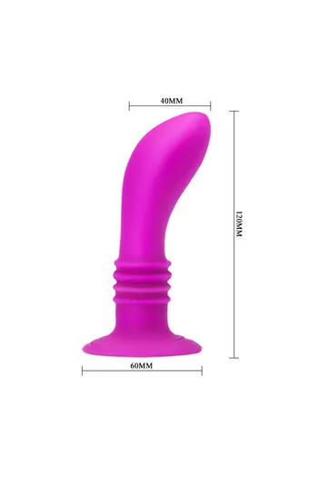 Booty Passion Vibrator - Silicone Anal Plug with 10 Vibration Speeds
