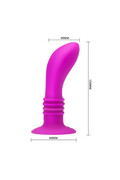 Booty Passion Vibrador - Plug Anale in Silicone con 10 Velocità