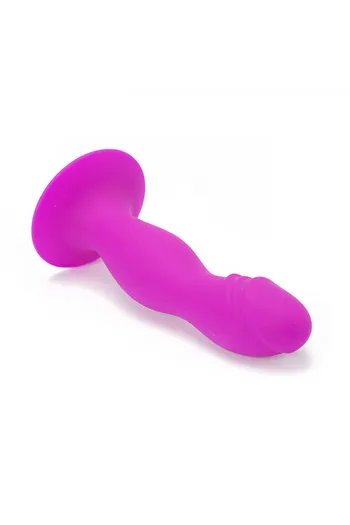Medical Grade Silicone Anal Plug - Ergonomic Design with Suction Cup Base