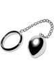 Stainless Steel Penis Ring with Chain and Anal Bead - Ultimate Pleasure Device