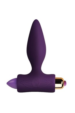Beginner Anal Vibrating Plug | Body-Safe Silicone | 7 Vibration Levels