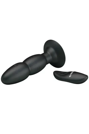 Rotating Vibrating Plug with Remote | 8 Functions | Pretty Love
