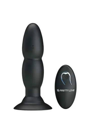 Rotating Vibrating Plug with Remote | 8 Functions | Pretty Love