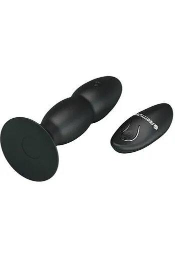 Rotating Vibrating Plug with Remote | 8 Functions | Pretty Love