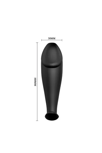 Vibrating Anal Plug in Silicone - 12 Adjustable Modes | Pretty Love