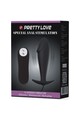 Vibrating Anal Plug in Silicone - 12 Adjustable Modes | Pretty Love