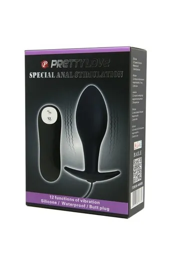 Anchor-Shaped Vibrating Anal Plug - 12 Vibration Modes | Pretty Love