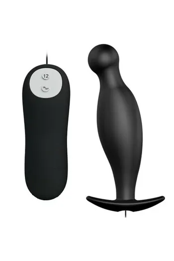 Vibrating Anal Plug with 12 Modes - P-Spot Stimulation | Pretty Love