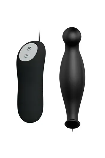 Vibrating Anal Plug with 12 Modes - P-Spot Stimulation | Pretty Love