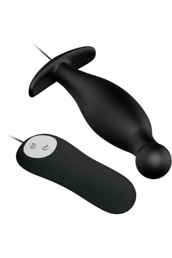 Vibrating Anal Plug with 12 Modes - P-Spot Stimulation | Pretty Love