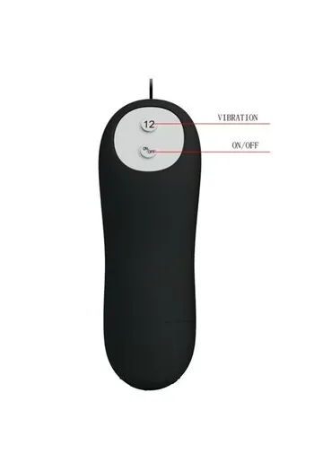 Vibrating Anal Plug with 12 Modes - P-Spot Stimulation | Pretty Love