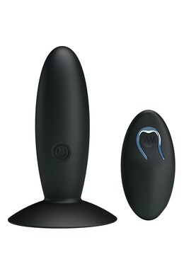 Pretty Love Vibrating Anal Plug - 12 Modes, Remote Control, Premium Silicone
