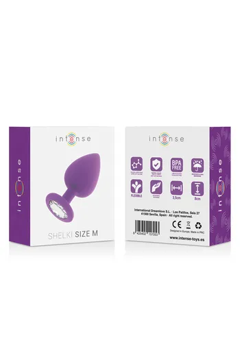 Intense Toys Plug Anale in Silicone Medico - Piacere Intenso e Sicuro