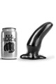 Buttplug All Black - Stimolazione del Punto G con Design Curvo