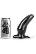 All Black Buttplug - G-Spot Stimulation with Curved Design