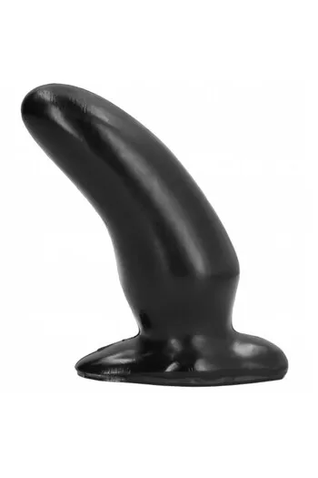 Buttplug All Black - Stimolazione del Punto G con Design Curvo